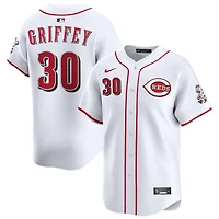 Ken Griffey Sr. Men's Nike White Cincinnati Reds Home Limited Pick-A-Player Retired Roster Jersey