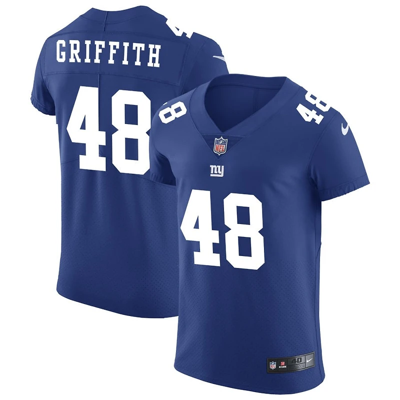 Jonas Griffith Men's Nike Royal New York Giants Vapor Untouchable Custom Elite Jersey