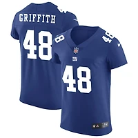 Jonas Griffith Men's Nike Royal New York Giants Vapor Untouchable Custom Elite Jersey