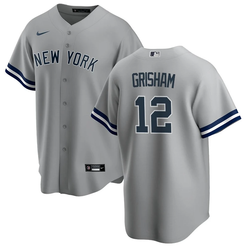 Trent Grisham Men's Nike Gray New York Yankees Road Replica Custom Jersey