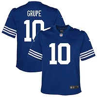 Blake Grupe Youth Nike Royal Indianapolis Colts Alternate Custom Game Jersey