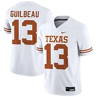 Jaylon Guilbeau Men's Nike White Texas Longhorns NIL Pick-A-Player Game Jersey