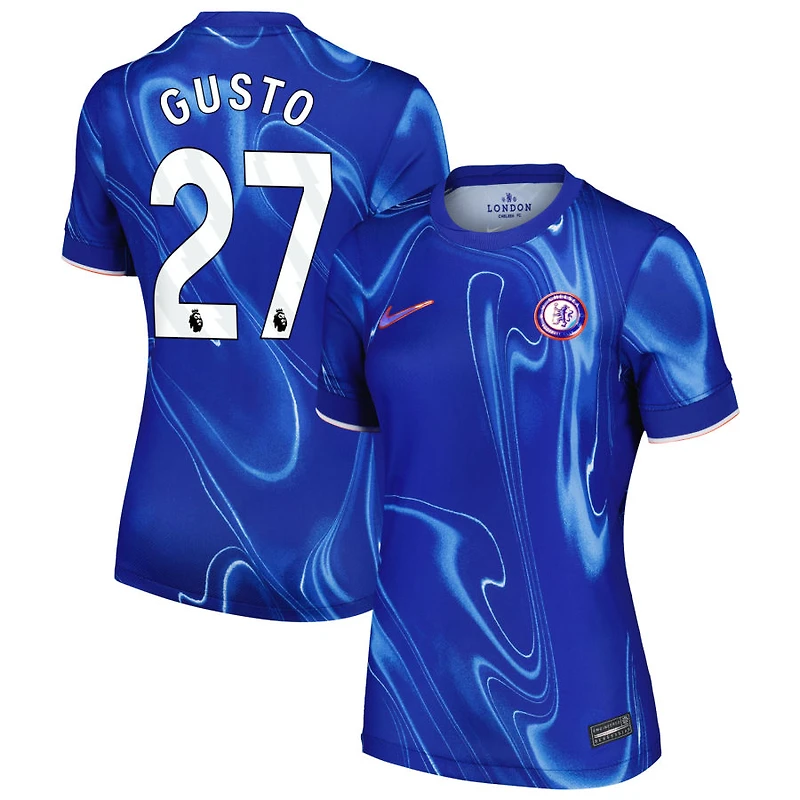 Malo Gusto Women's Nike Blue Chelsea 2024/25 Home Custom Replica Jersey