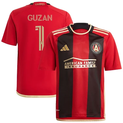 Brad Guzan Youth adidas Black Atlanta United FC 2023 The 17s' Kit Replica Custom Jersey