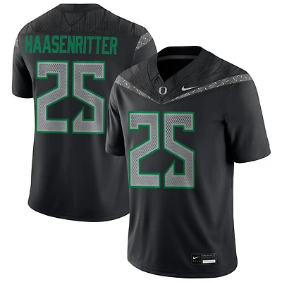 Kilohana Haasenritter Men's Nike Black Oregon Ducks NIL Pick-A-Player Game Jersey