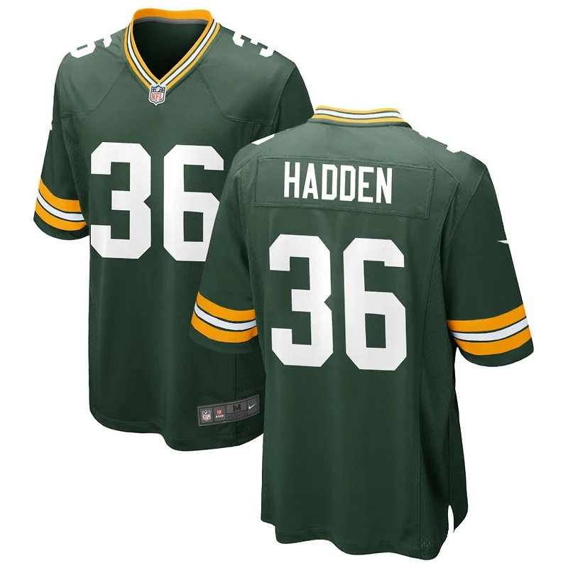 Kamal Hadden Men's Nike Green Green Bay Packers Custom Game Jersey