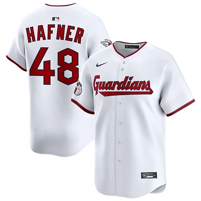 Travis Hafner Men's Nike White Cleveland Guardians Home Limited Pick-A-Player Retired Roster Jersey