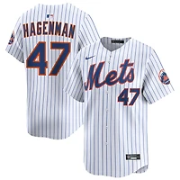 Justin Hagenman Men's Nike White New York Mets Home Limited Custom Jersey