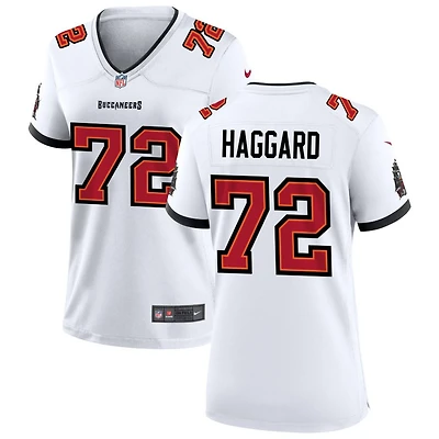 Luke Haggard Women's Nike Tampa Bay Buccaneers White Custom Game Jersey