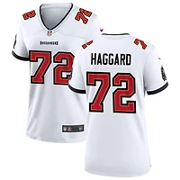 Luke Haggard Women's Nike Tampa Bay Buccaneers White Custom Game Jersey