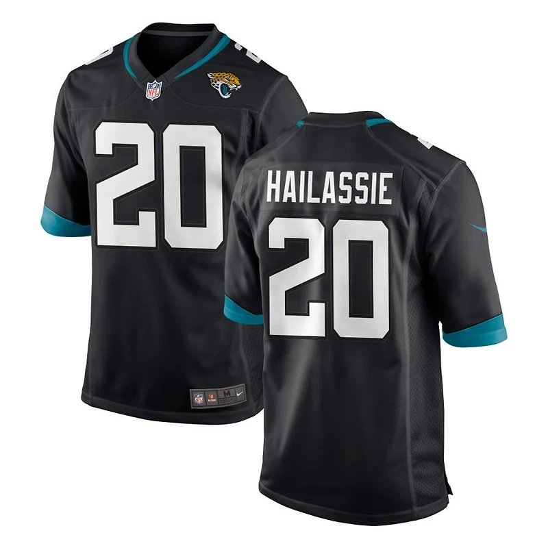 Kahlef Hailassie Youth Nike Black Jacksonville Jaguars Custom Team Color Alternate Game Jersey