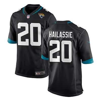 Kahlef Hailassie Youth Nike Black Jacksonville Jaguars Custom Team Color Alternate Game Jersey