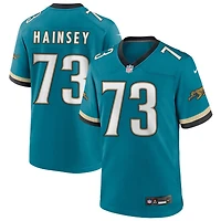 Robert Hainsey Men's Nike Teal Jacksonville Jaguars Prowler Throwback Custom Game Jersey