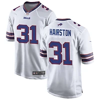 Maxwell Hairston Men's Nike White Buffalo Bills Custom Game Jersey