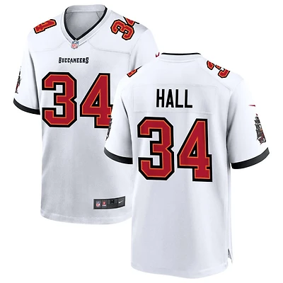 Bryce Hall Men's Nike White Tampa Bay Buccaneers  White Custom Game Jersey