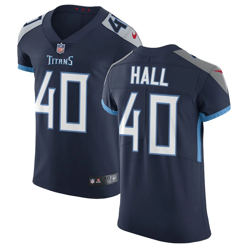 Kemon Hall Men's Nike Navy Tennessee Titans Vapor Untouchable Custom Elite Jersey