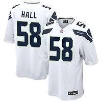 Derick Hall Men's Nike  White Seattle Seahawks Custom Game Jersey