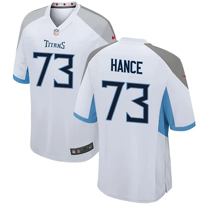 Blake Hance Men's Nike White Tennessee Titans Custom Game Jersey