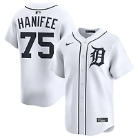 Brenan Hanifee Men's Nike White Detroit Tigers Home Limited Custom Jersey