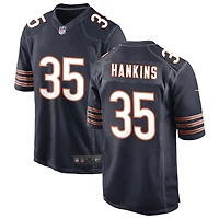 Deion Hankins Men's Nike Navy Chicago Bears Custom Game Jersey