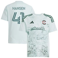 Nico Hansen Youth adidas  Green Colorado Rapids 2025 Headwaters Replica Custom Jersey