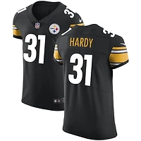 Daequan Hardy Men's Nike Black Pittsburgh Steelers Vapor Untouchable Custom Elite Jersey