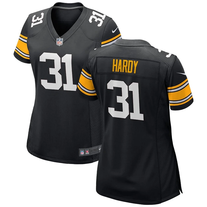 Daequan Hardy Women's Nike Black Pittsburgh Steelers Alternate Custom Game Jersey