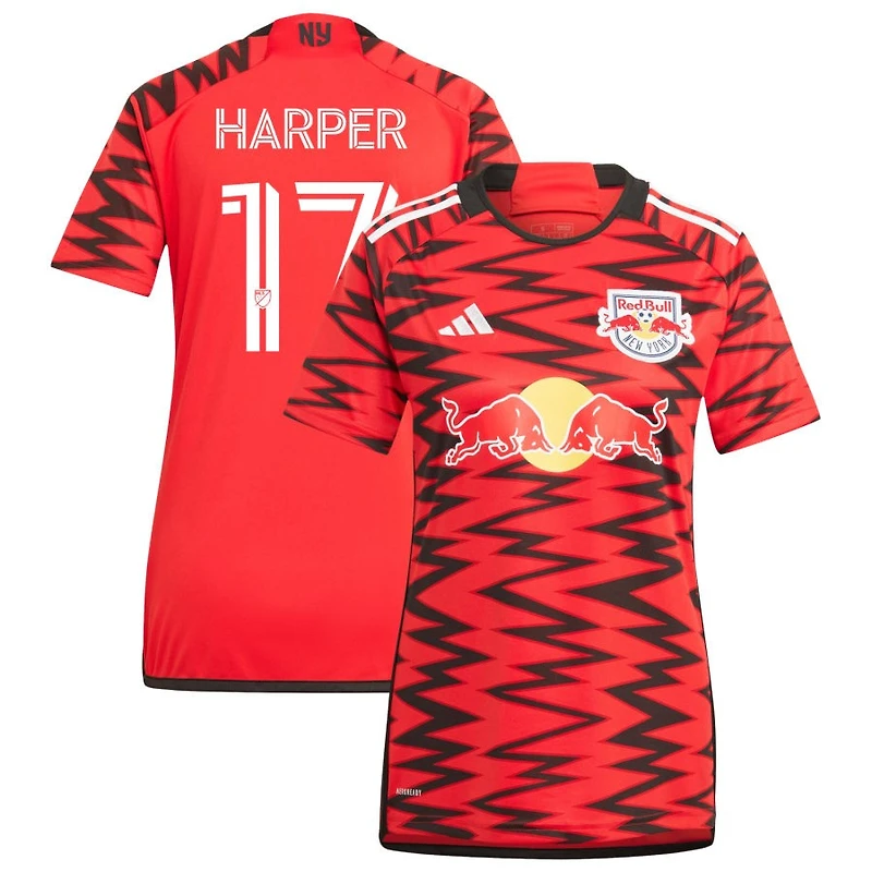 Cameron Harper Women's adidas  Red New York Red Bulls 2024 Legacy Replica Custom Jersey