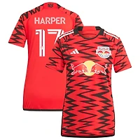 Cameron Harper Women's adidas  Red New York Red Bulls 2024 Legacy Replica Custom Jersey