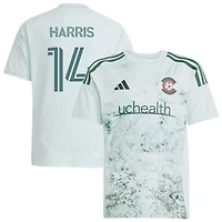 Calvin Harris Youth adidas  Green Colorado Rapids 2025 Headwaters Replica Custom Jersey