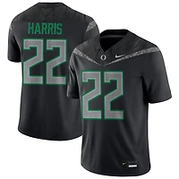 Jay Harris Men's Nike Black Oregon Ducks NIL Pick-A-Player Game Jersey