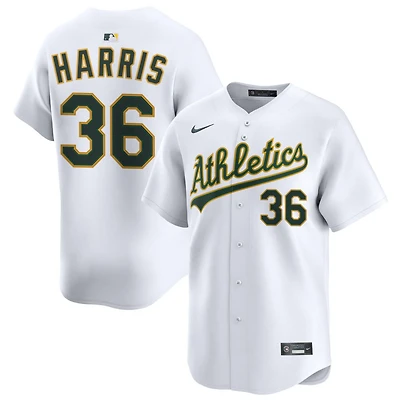 Hogan Harris Men's Nike White Athletics Home Limited Custom Jersey