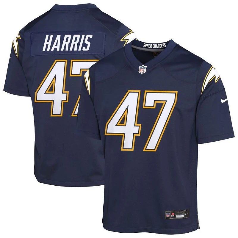 Josh Harris Youth Nike Navy Los Angeles Chargers Alternate Super Chargers Game Custom Jersey