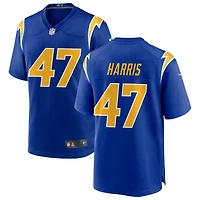 Josh Harris Men's Nike Royal Los Angeles Chargers Alternate Custom Game Jersey