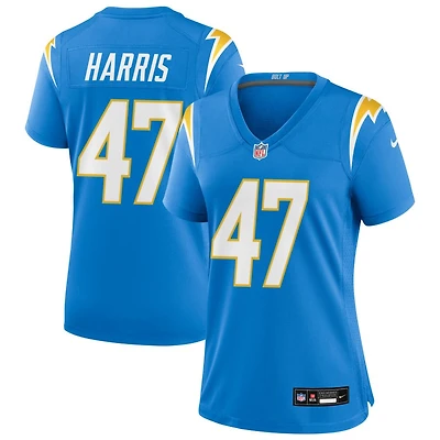Josh Harris Women's Nike Powder Blue Los Angeles Chargers Custom Game Jersey