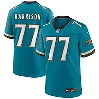 Anton Harrison Men's Nike Teal Jacksonville Jaguars Prowler Throwback Custom Game Jersey