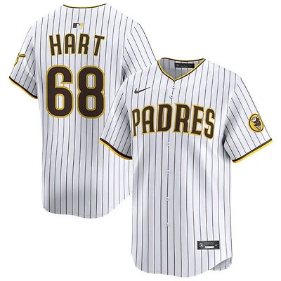 Kyle Hart Men's Nike White San Diego Padres Home Limited Custom Jersey