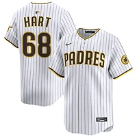Kyle Hart Men's Nike White San Diego Padres Home Limited Custom Jersey