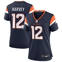 RJ Harvey Women's Nike  Navy Denver Broncos Alternate Mile High Collection Custom Game Jersey