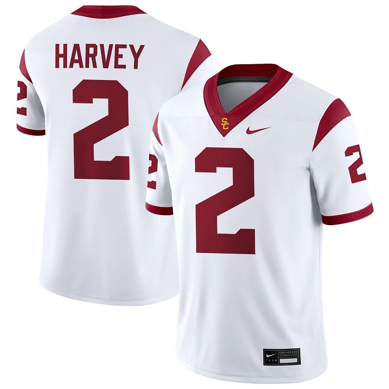DJ Harvey Men's Nike Cardinal USC Trojans NIL Pick-A-Player Game Jersey