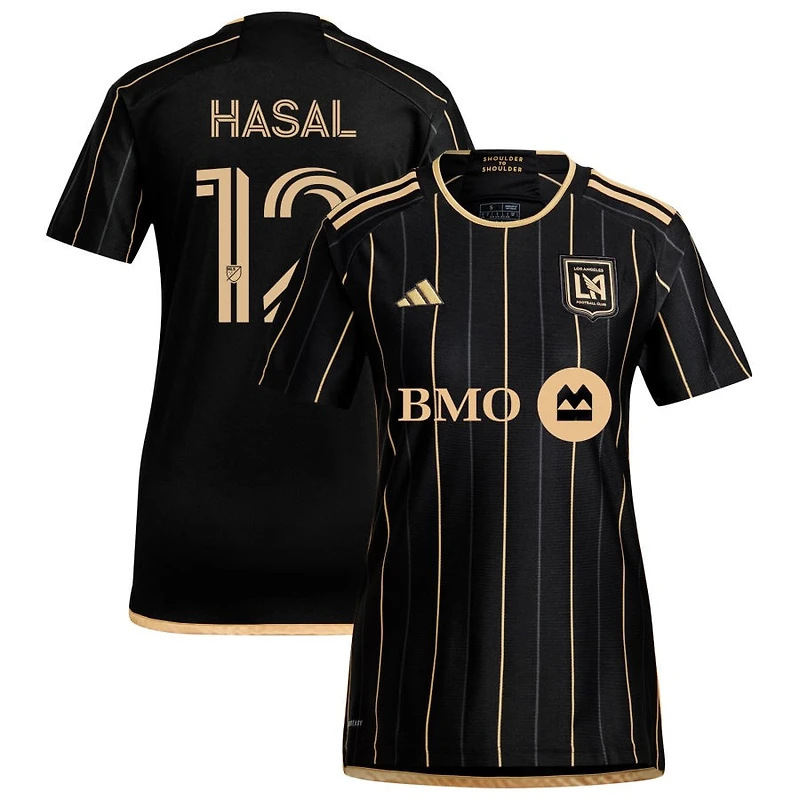 Thomas Hasal Women's adidas  Black LAFC 2024 Primary Replica Custom Jersey
