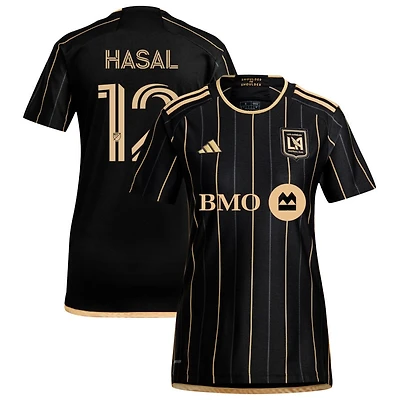 Thomas Hasal Women's adidas Black LAFC 2024 Primary Replica Custom Jersey