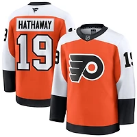Garnet Hathaway Men's Fanatics Orange Philadelphia Flyers Home Premium Custom Jersey
