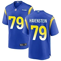 Rob Havenstein Men's Nike Royal Los Angeles Rams Custom Game Jersey