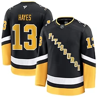 Kevin Hayes Men's Fanatics Black Pittsburgh Penguins Alternate Premium Custom Jersey