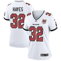 Josh Hayes Women's Nike White Tampa Bay Buccaneers 50th Season Custom Game Jersey