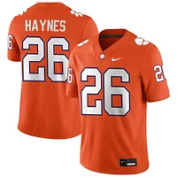 Jay Haynes Men's Nike Orange Clemson Tigers NIL Pick-A-Player Game Jersey