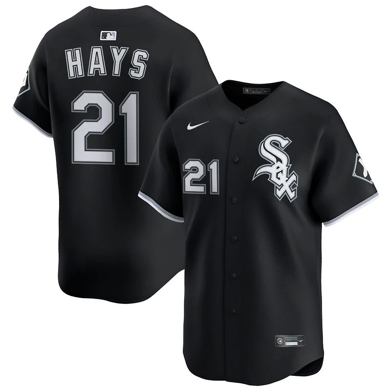 Austin Hays Men's Nike Black Chicago White Sox Alternate Limited Custom Jersey