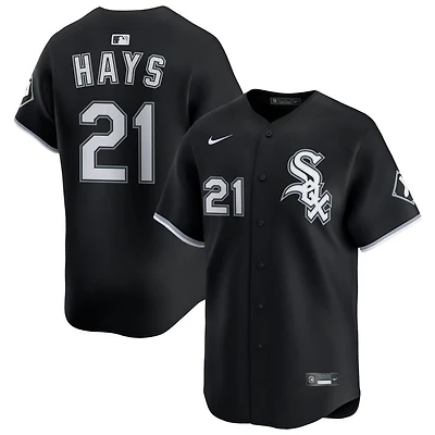 Austin Hays Men's Nike Black Chicago White Sox Alternate Limited Custom Jersey