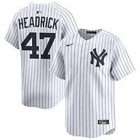 Brent Headrick Men's Nike White New York Yankees Home Limited Custom Jersey